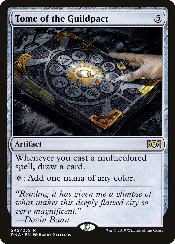 Tome of the Guildpact (RNA-242) [Ravnica Allegiance]