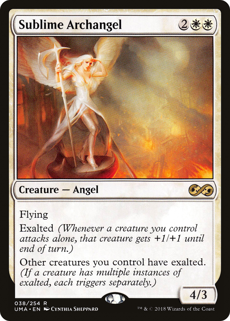 Sublime Archangel (UMA-038) [Ultimate Masters] Foil