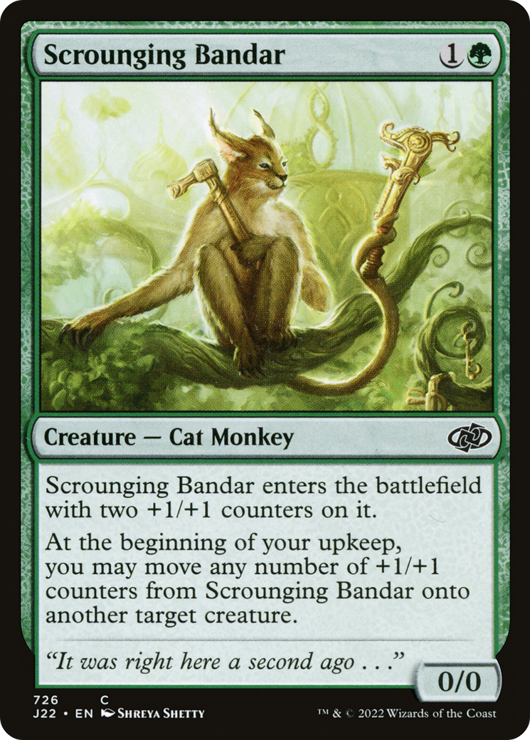 Scrounging Bandar (J22-726) [Jumpstart 2022]
