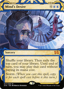 Mind's Desire (STA-017) [Strixhaven Mystical Archive]: (Showcase) (Borderless) Foil