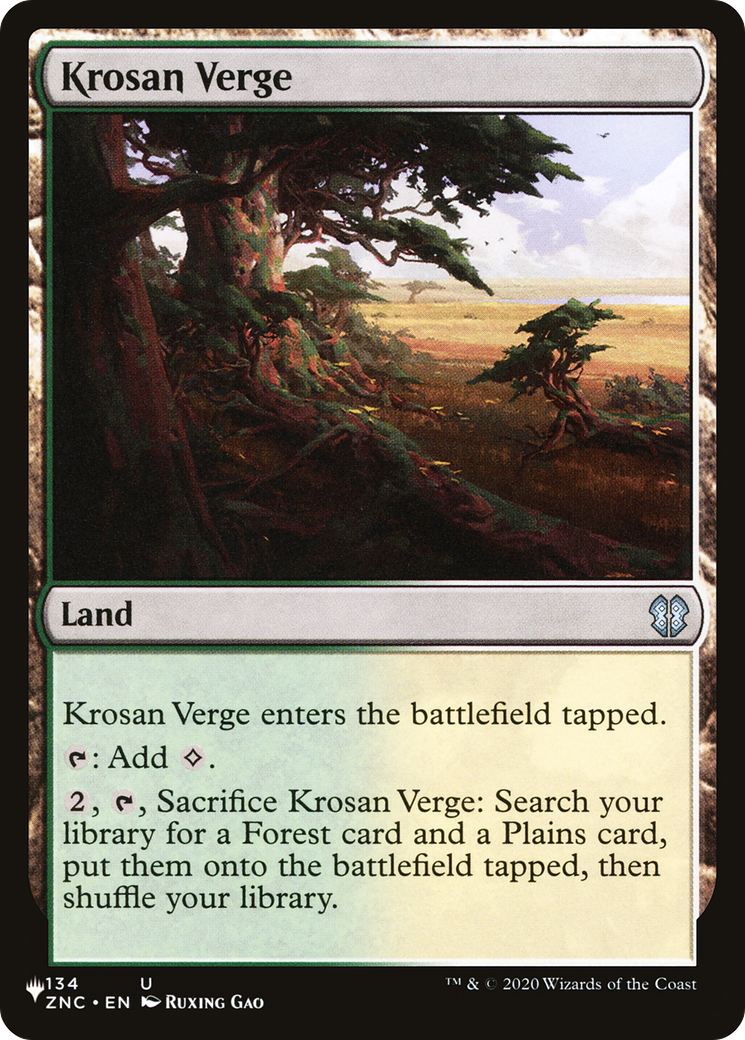 Krosan Verge (LIST-ZNC-134) [The List]