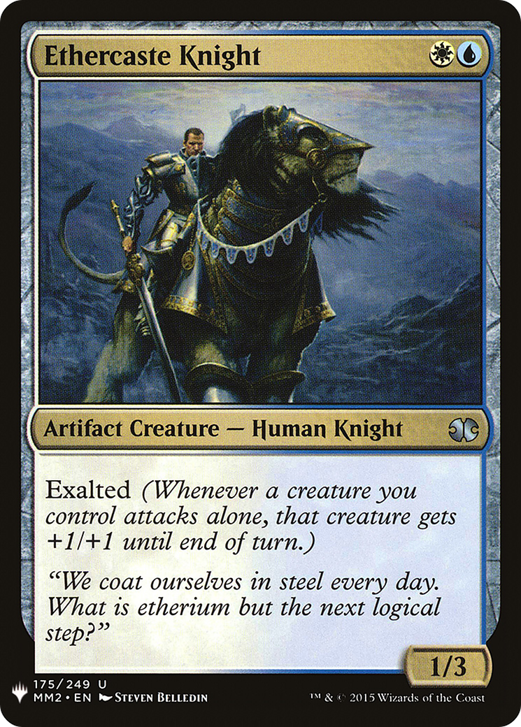 Ethercaste Knight (LIST-MM2-175) [The List]