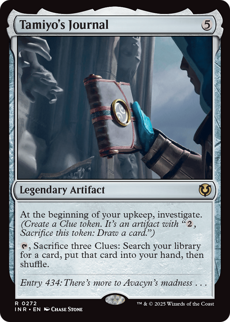 Tamiyo's Journal (INR-272) [Innistrad Remastered] Foil
