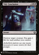 Tidy Conclusion (LIST-KLD-103) [The List]