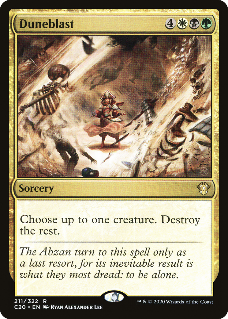 Duneblast (C20-211) [Commander 2020]