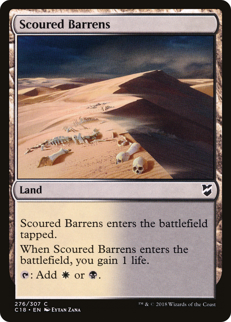 Scoured Barrens (C18-276) [Commander 2018]