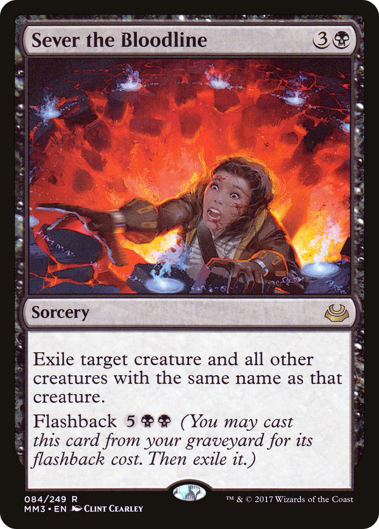 Sever the Bloodline (MM3-084) [Modern Masters 2017] Foil