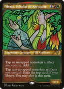 Meria, Scholar of Antiquity (Textured Foil) (DMU-346) (Showcase) [Dominaria United] Foil