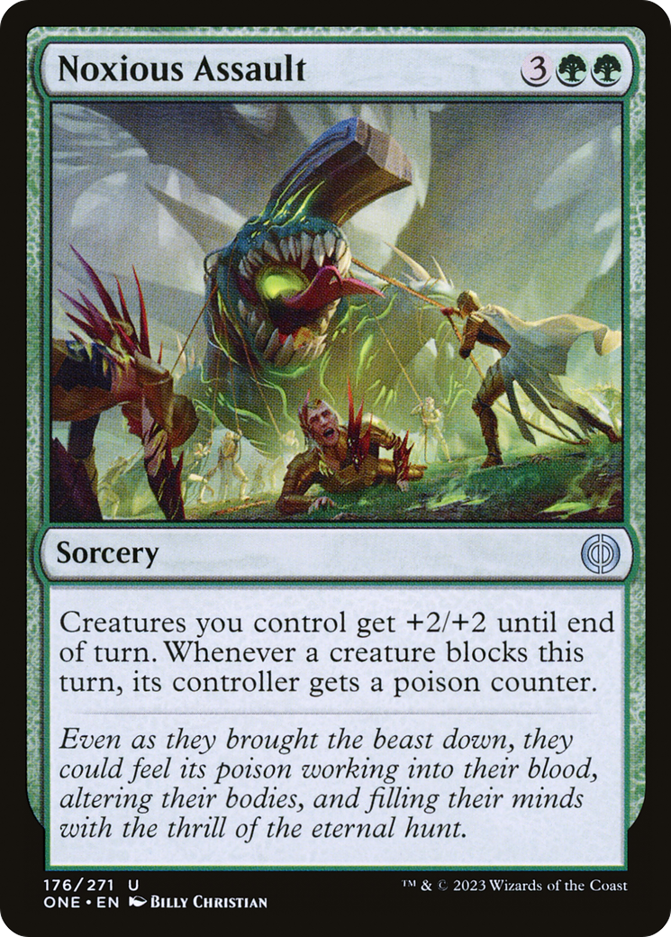 Noxious Assault (ONE-176) [Phyrexia: All Will Be One]