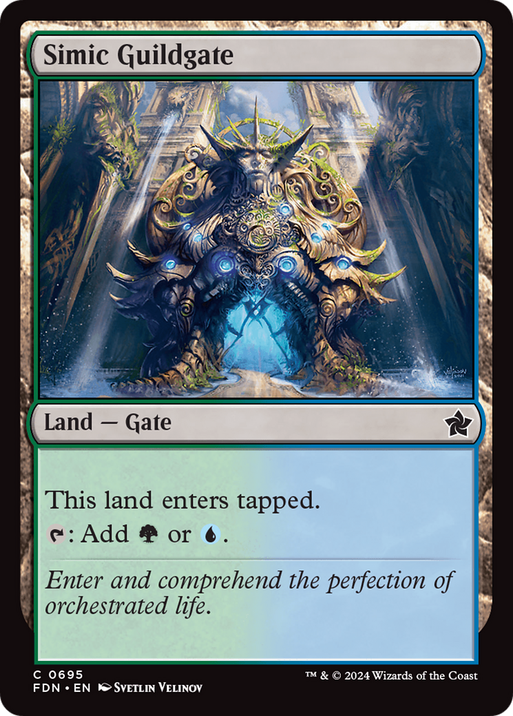 Simic Guildgate (FDN-695) [Foundations]