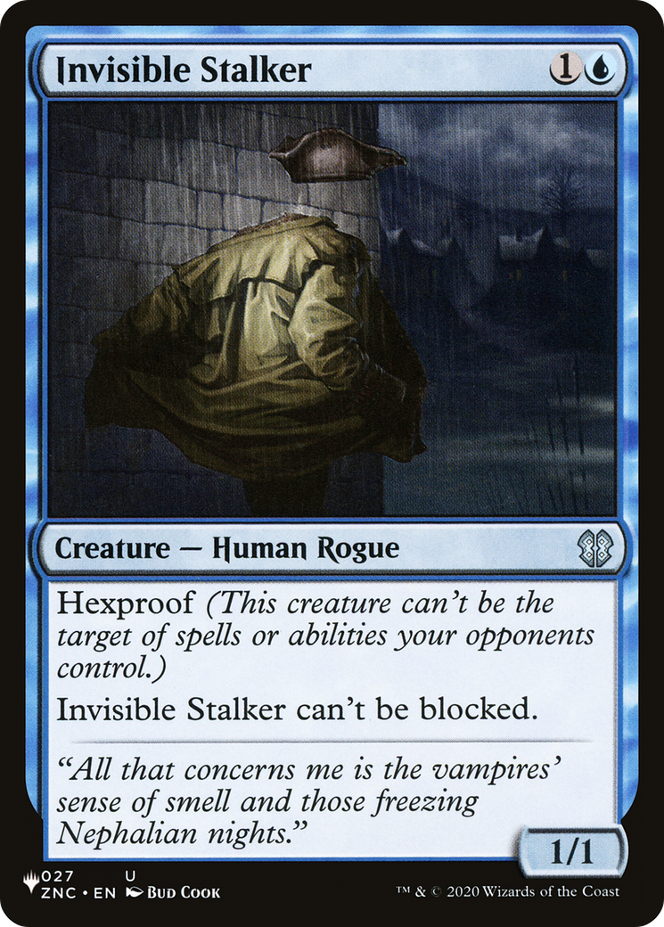 Invisible Stalker (LIST-ZNC-27) [The List]