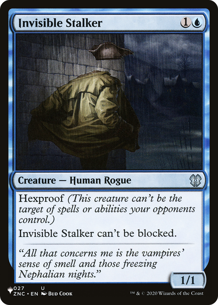 Invisible Stalker (LIST-ZNC-27) [The List]
