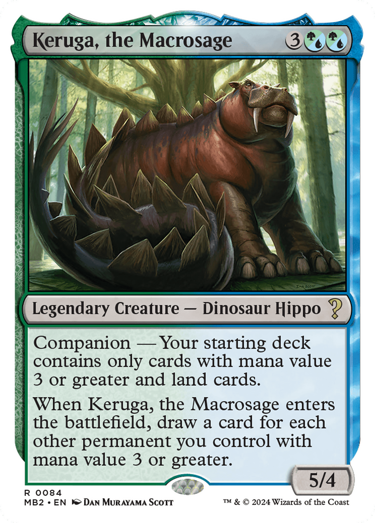 Keruga, the Macrosage (MB2-084) [Mystery Booster 2]: (companion)
