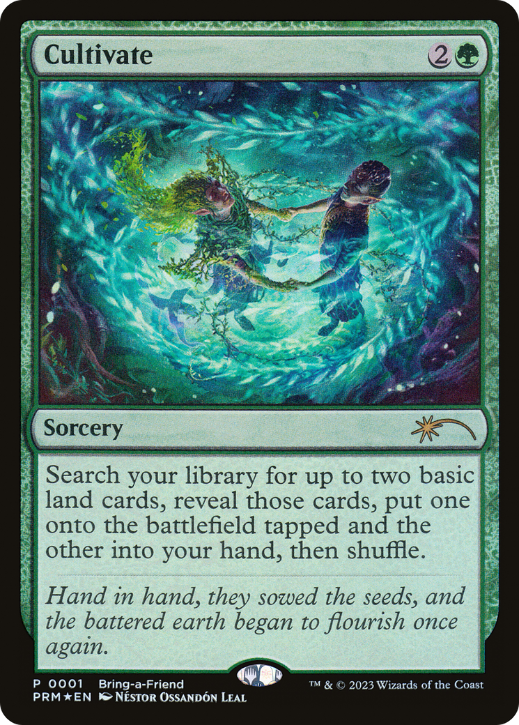 Cultivate (UMP-006) [Wizards Play Network 2023] Foil
