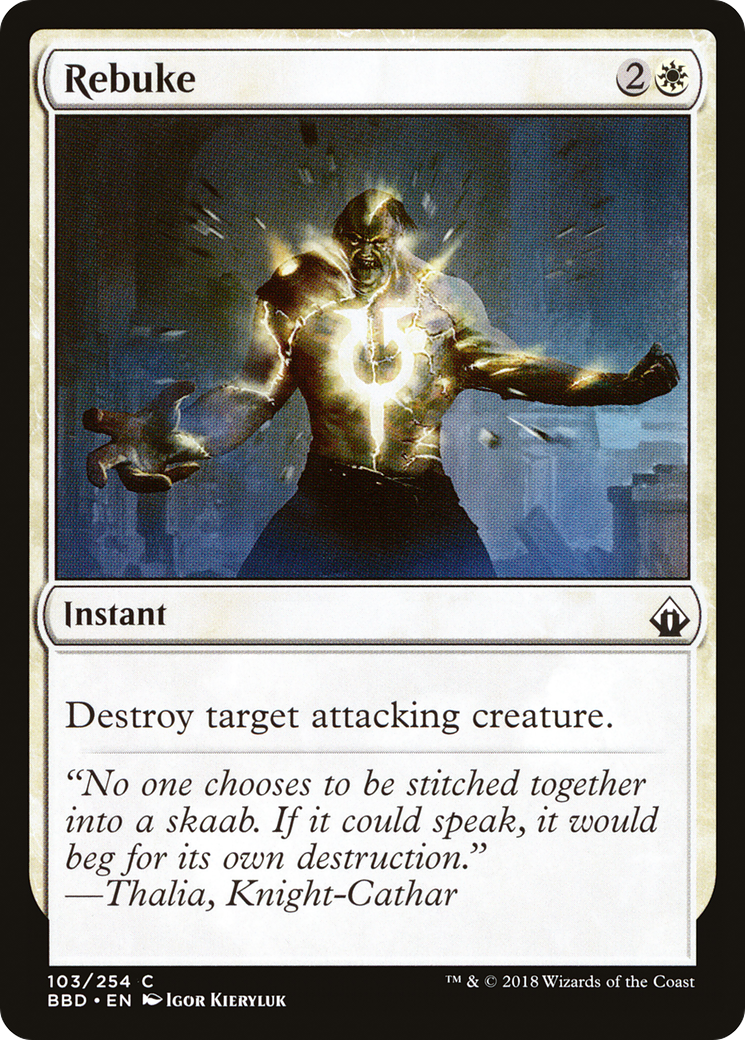 Rebuke (BBD-103) [Battlebond] Foil