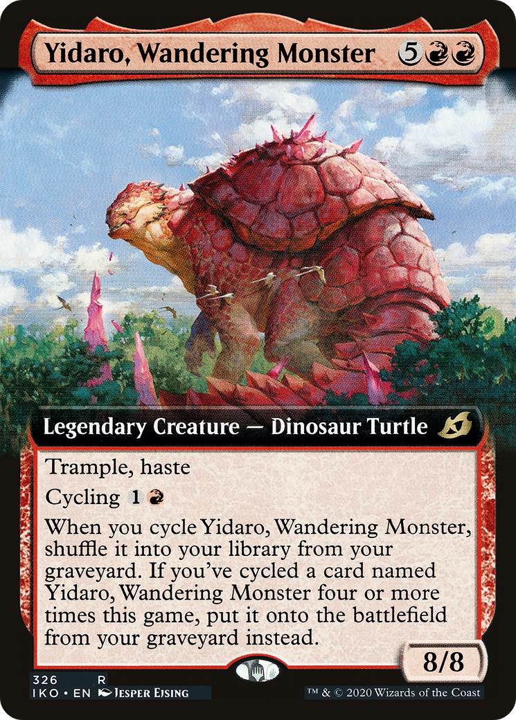 Yidaro, Wandering Monster (IKO-326) [Ikoria: Lair of Behemoths]: (Extended Art)