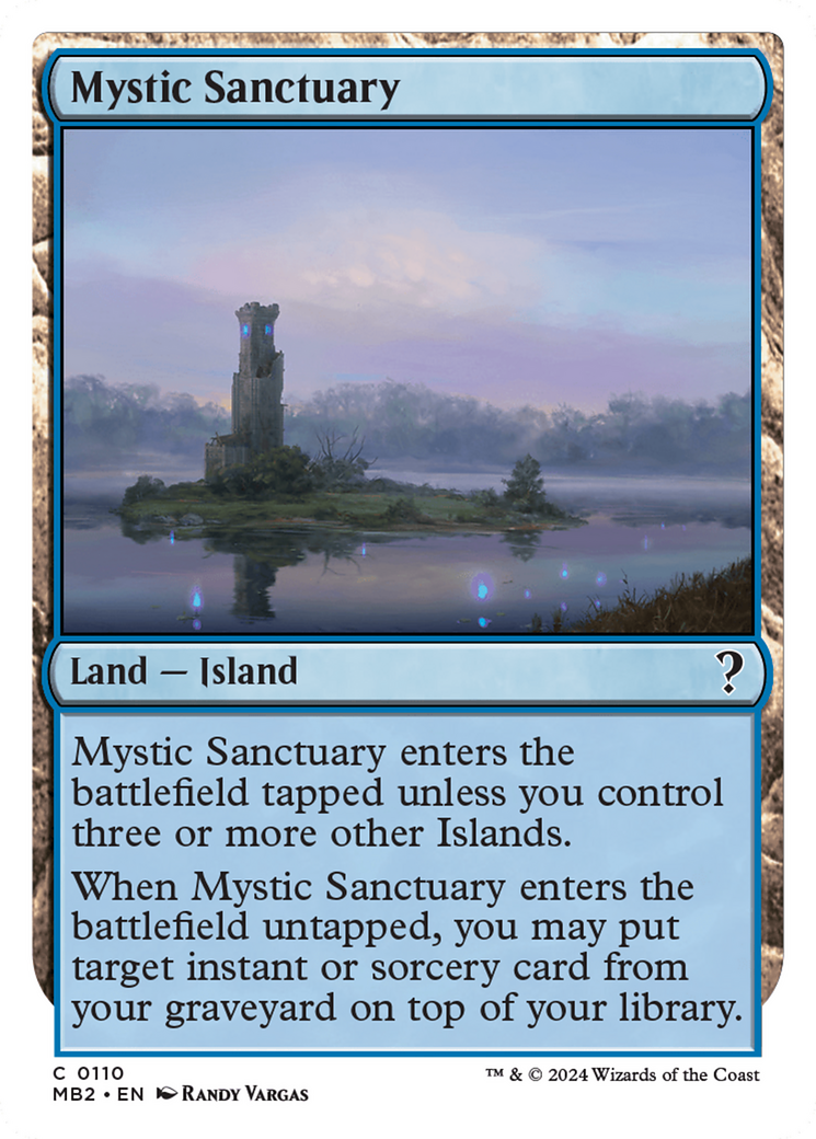 Mystic Sanctuary (MB2-110) [Mystery Booster 2]