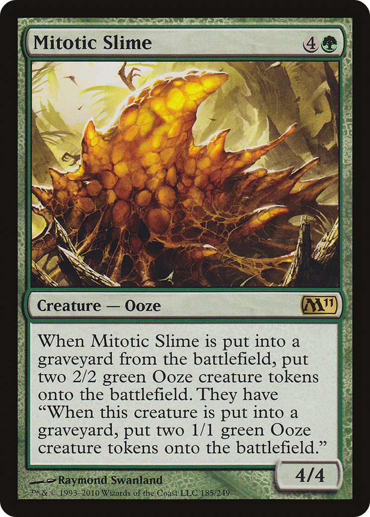 Mitotic Slime (M11-185) [Magic 2011] Foil