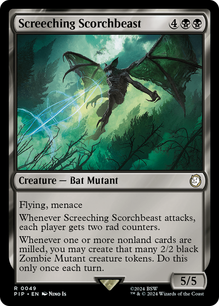 Screeching Scorchbeast (PIP-049) [Fallout] Foil