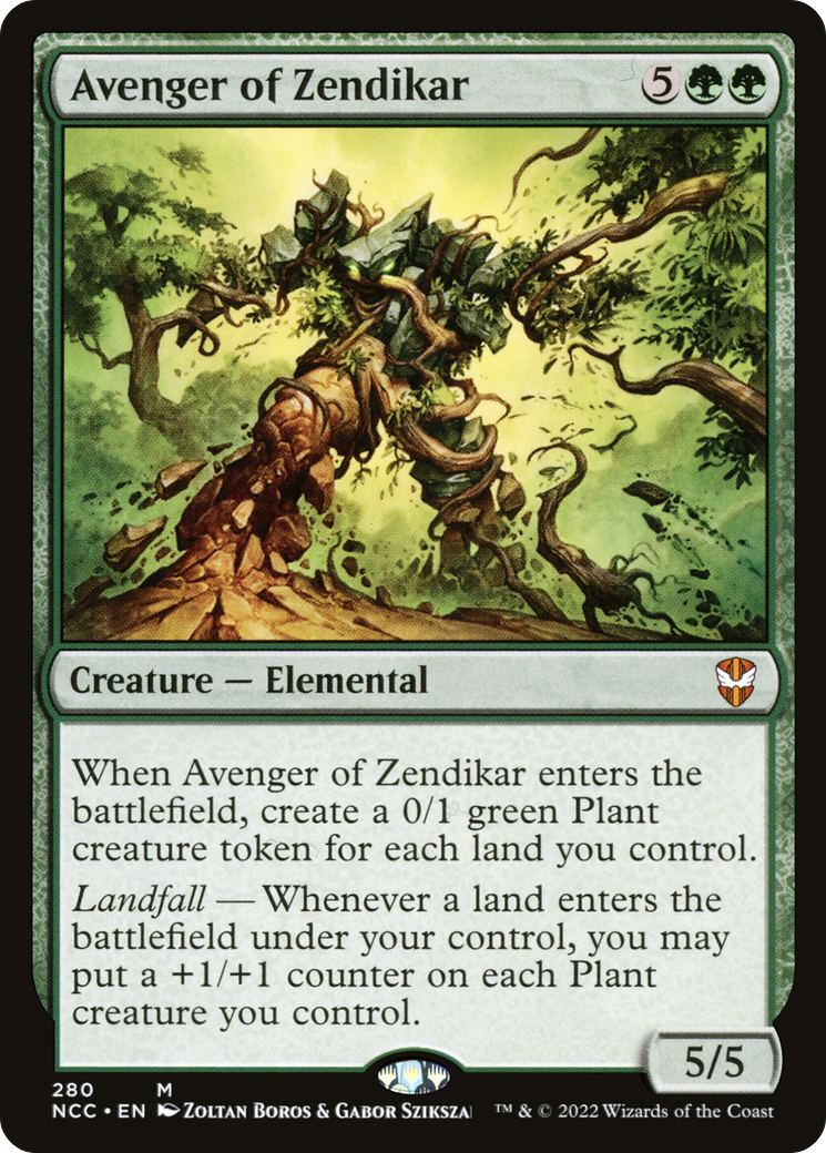 Avenger of Zendikar (NCC-280) [New Capenna Commander]