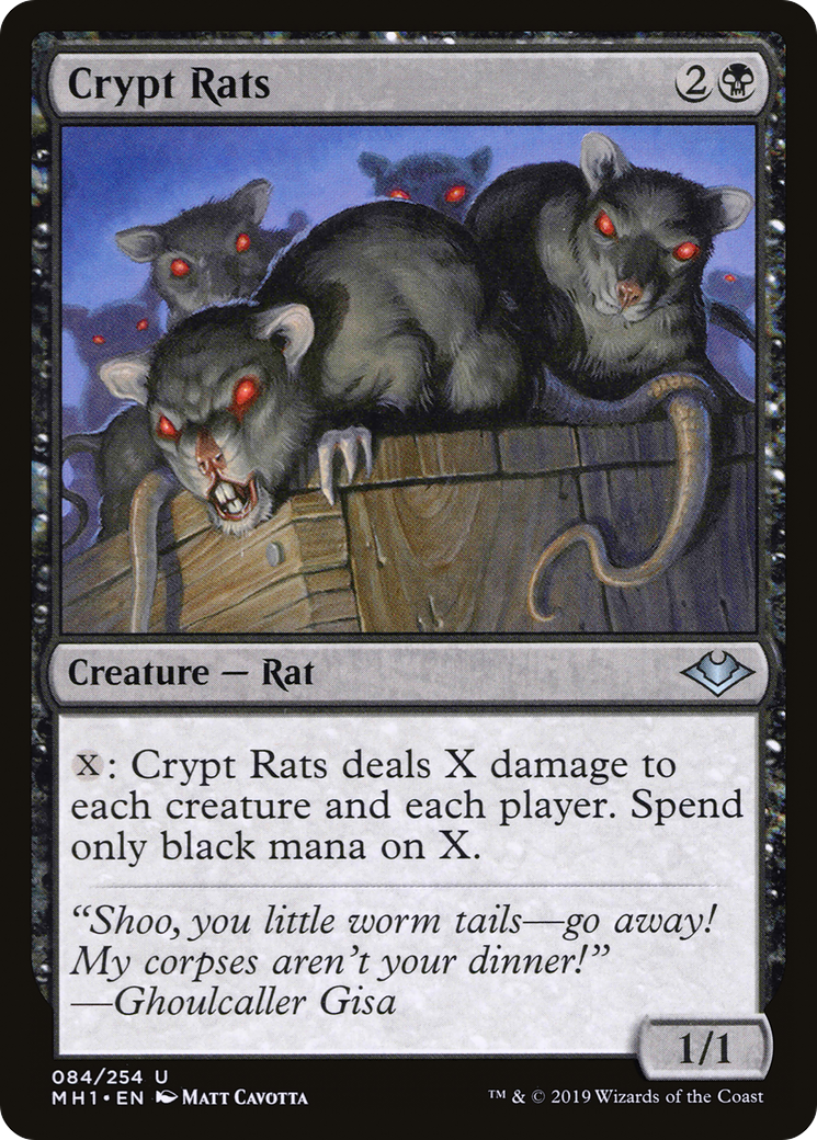 Crypt Rats (MH1-084) [Modern Horizons]