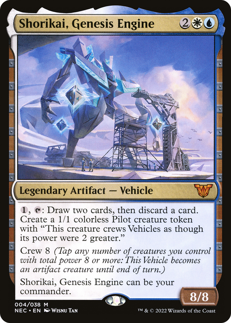 Shorikai, Genesis Engine (NEC-004) [Neon Dynasty Commander]