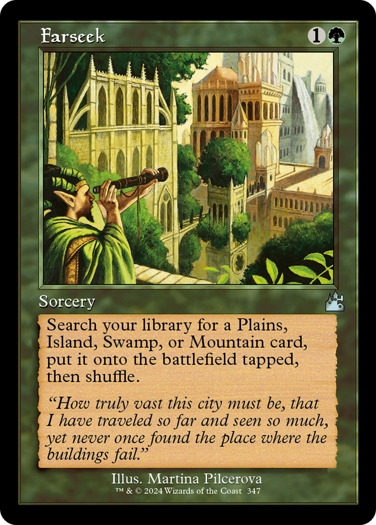 Farseek (RVR-347) [Ravnica Remastered] Foil