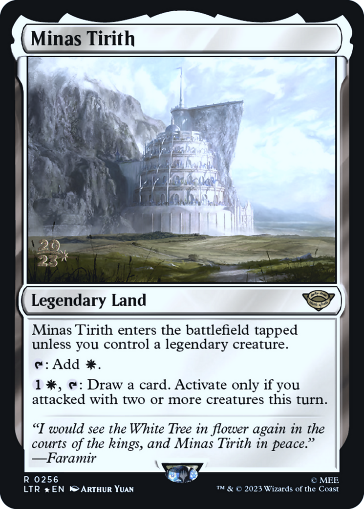 Minas Tirith (PRE-256S) [Tales of Middle-earth Promos] Foil