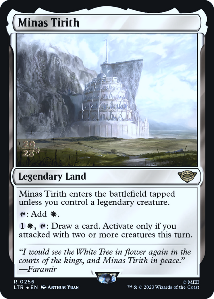 Minas Tirith (PRE-256) [Tales of Middle-earth Promos] Foil