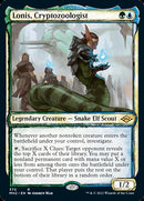 Lonis, Cryptozoologist (MH2-370) [Modern Horizons 2]: (Showcase) Foil