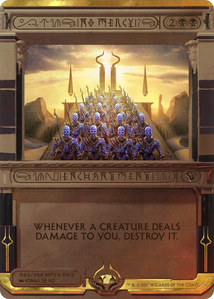 No Mercy (MPS2-043) [Amonkhet Invocations] (Borderless) Foil