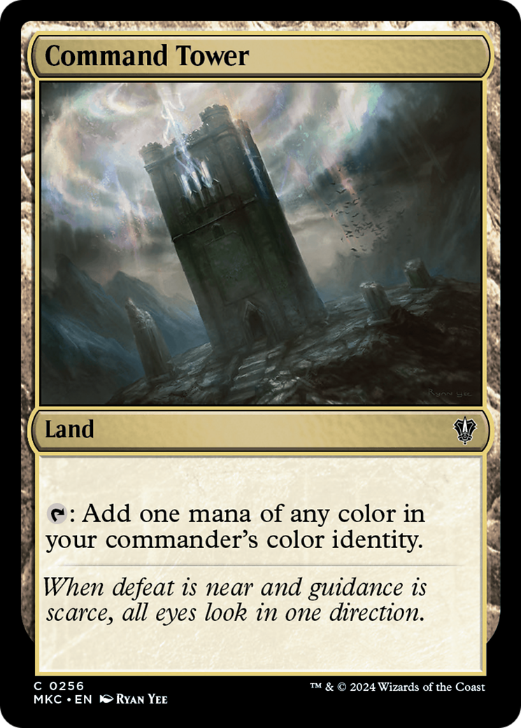 Command Tower (MKC-256) [Murders at Karlov Manor Commander]