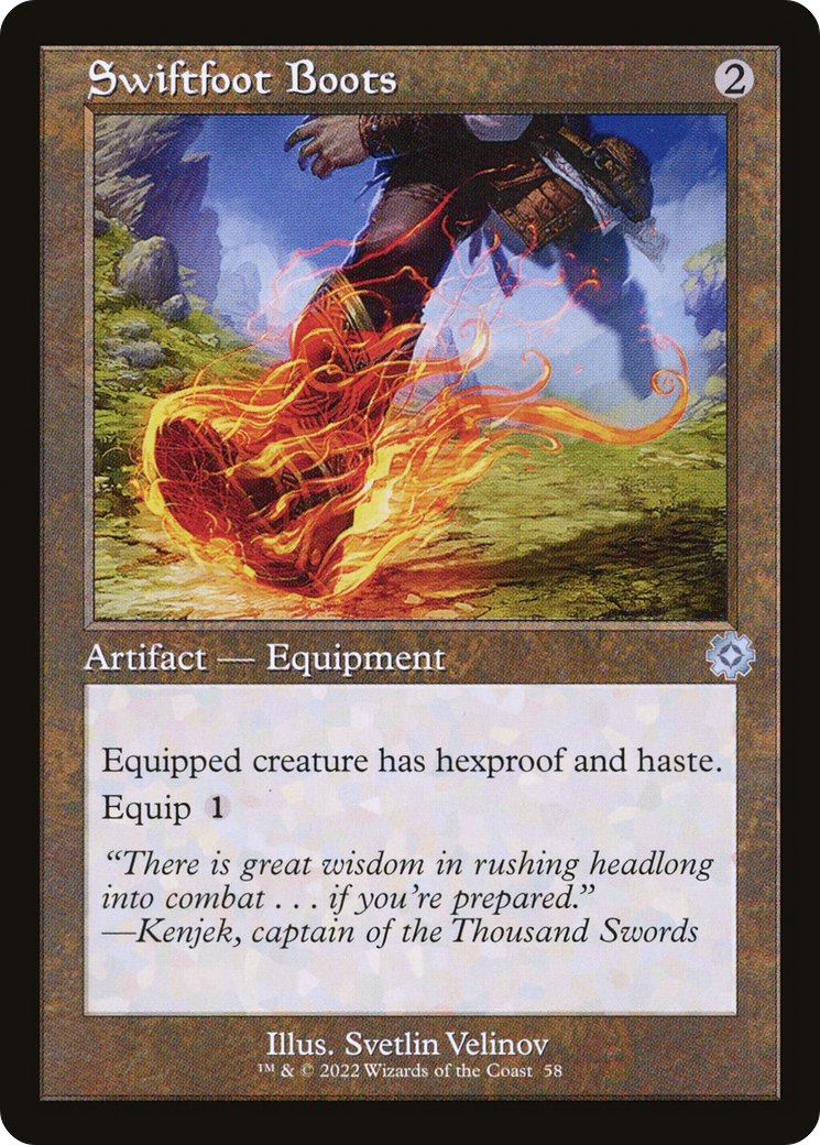 Swiftfoot Boots (BRR-058) [The Brothers' War Retro Artifacts]