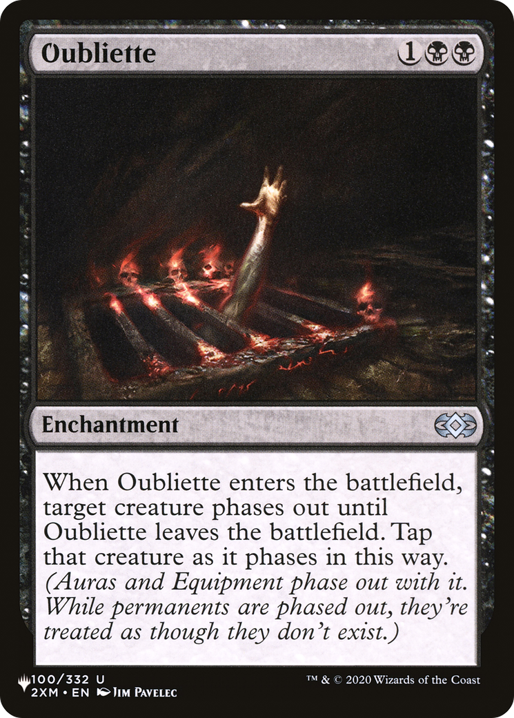 Oubliette (LIST-2XM-100) [The List]