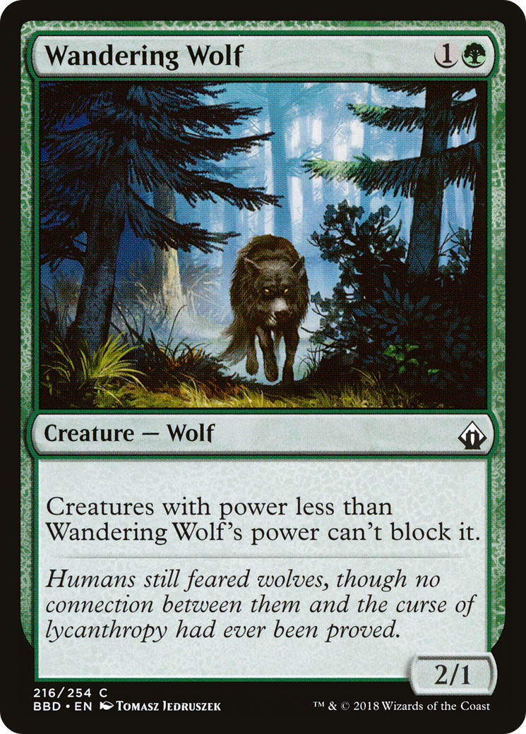 Wandering Wolf (BBD-216) [Battlebond]