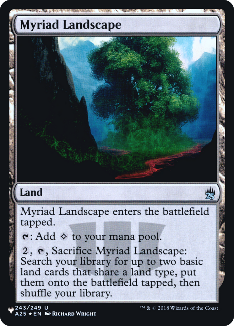 Myriad Landscape (A25) (LIST-A25-243) [The List] Foil