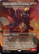 Everquill Phoenix (IKO-374) [Ikoria: Lair of Behemoths] / Destoroyah, Perfect Lifeform (Borderless) Foil