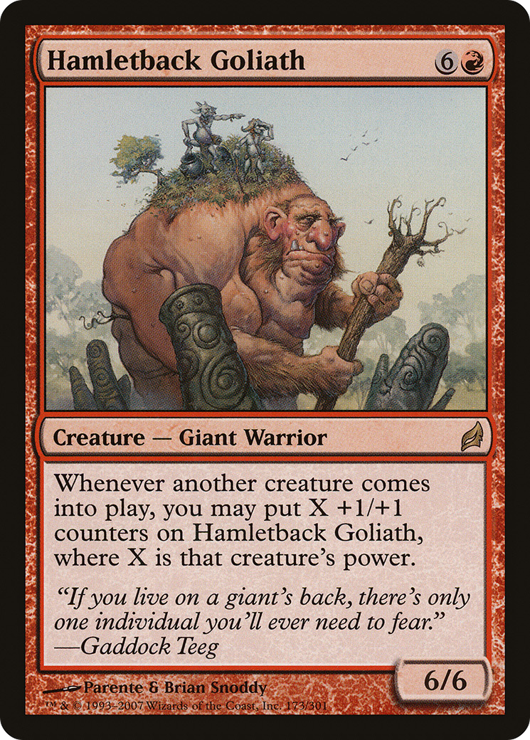 Hamletback Goliath (LRW-173) [Lorwyn]