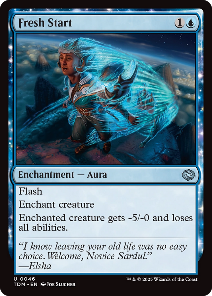 Fresh Start (TDM-046) [Tarkir: Dragonstorm]: (enchantment)