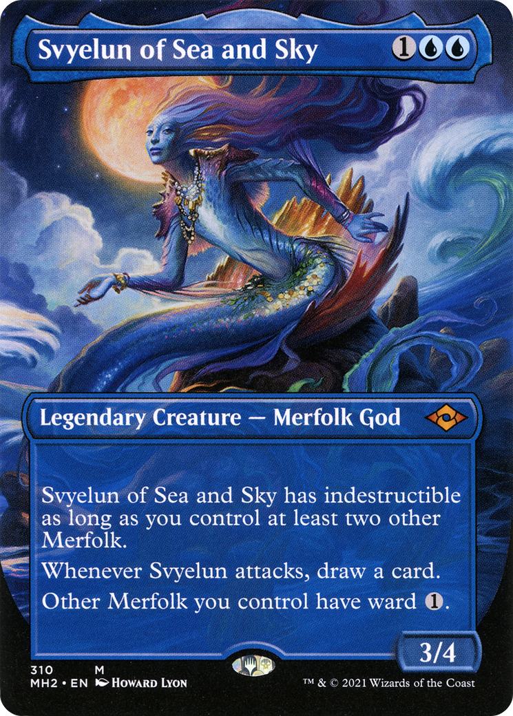 Svyelun of Sea and Sky (Borderless) (MH2-310) (Borderless) [Modern Horizons 2]