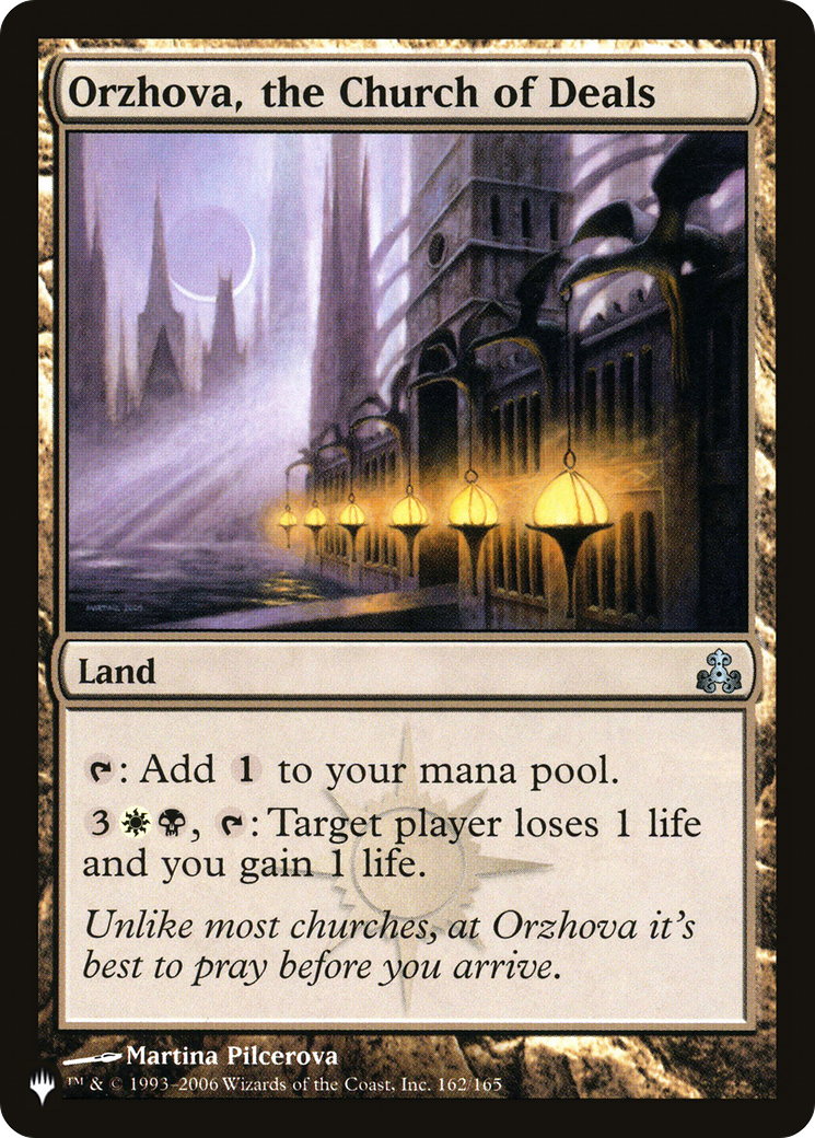 Orzhova, the Church of Deals (LIST-GPT-162) [The List]