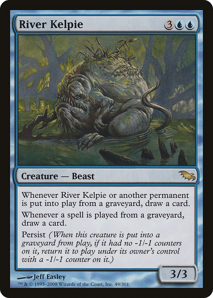 River Kelpie (SHM-049) [Shadowmoor] Foil