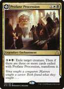 Profane Procession // Tomb of the Dusk Rose (RIX-166) [Rivals of Ixalan]: (compasslanddfc) Foil