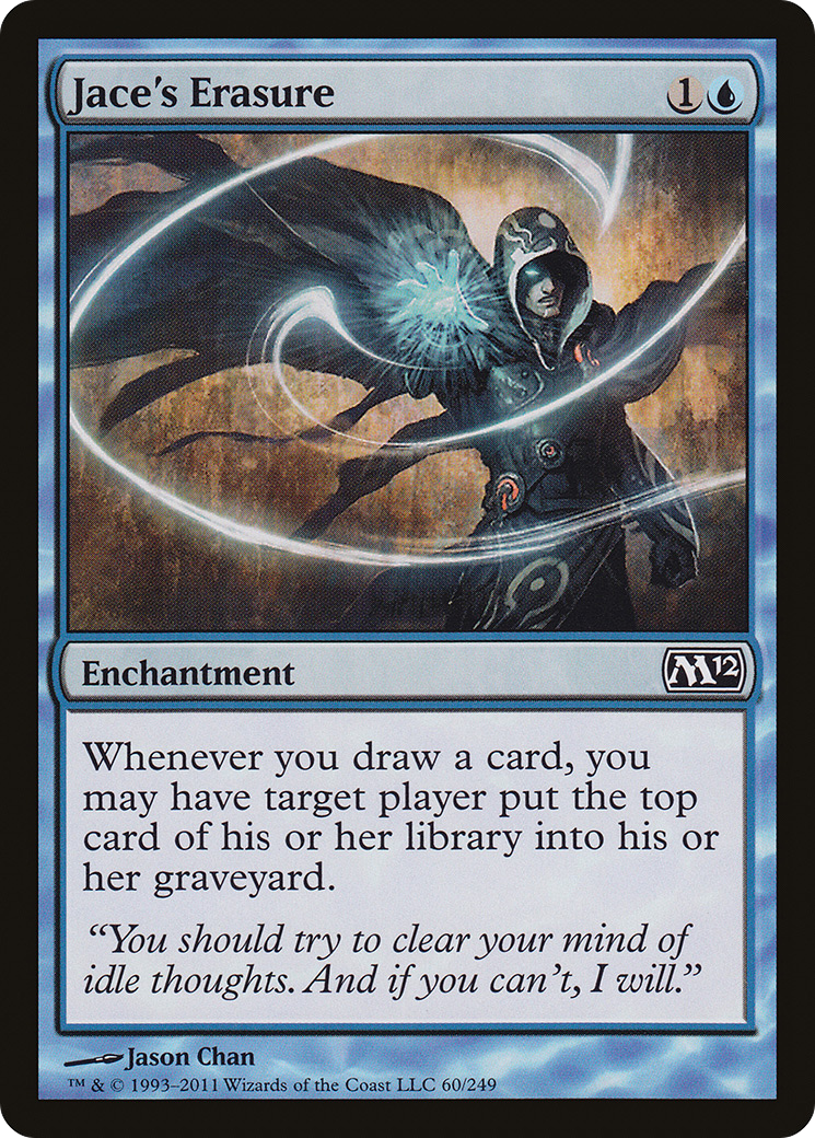 Jace's Erasure (M12-060) [Magic 2012] Foil