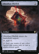 Obsidian Obelisk (Extended Art) (DMC-094) [Dominaria United Commander]