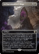 Archaeomancer's Map (Borderless) (LCC-101) (Borderless) [The Lost Caverns of Ixalan Commander]