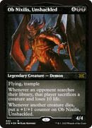 Ob Nixilis, Unshackled (Foil Etched) (2X2-442) [Double Masters 2022] Foil
