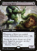 Leeching Sliver (SLD-632) [Secret Lair Drop]: (Extended Art) Foil