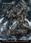 Astral Titan - Primeval Titan (Showcase) (FCA-048) [FINAL FANTASY: Through the Ages] / Astral Titan (Borderless)