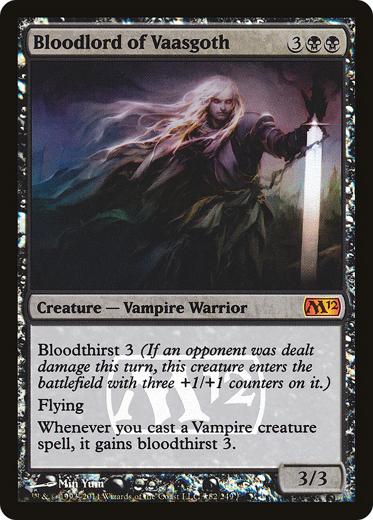 Bloodlord of Vaasgoth (PRE-82★) [Magic 2012 Promos] Foil